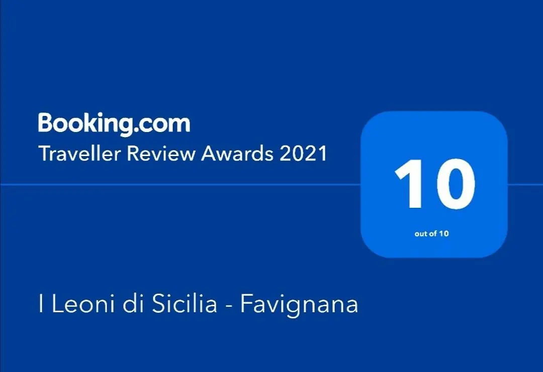 Holiday home I Leoni Di Sicilia - Favignana Villa Italy